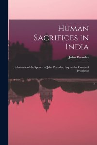 Human Sacrifices in India