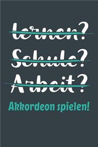 lernen? Schule? Arbeit? Akkordeon spielen!