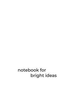 Notebook for Ideas