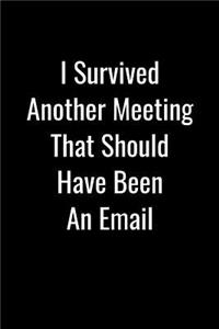 I Survived Another Meeting That Should Have Been An Email