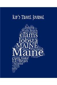 Maine Kid's Travel Journal