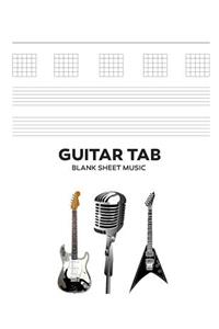 Guitar Tab Blank Sheet Music