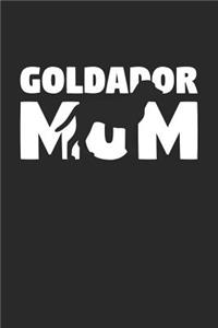 Goldador Notebook 'Goldador Mom' - Gift for Dog Lovers - Goldador Journal