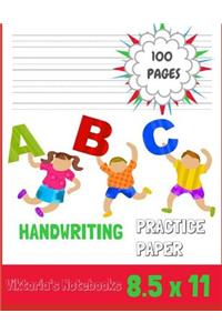 ABC Handwriting Practice Paper