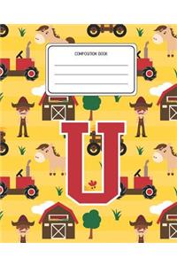 Composition Book U