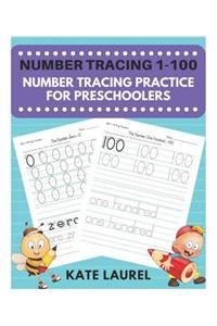 Number Tracing 1-100