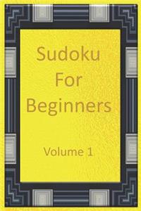 Sudoku for Beginners, Volume 1