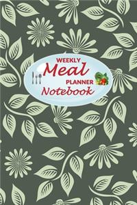 Weekly Meal Planner Notebook