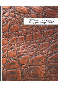 Day per page planner 2020