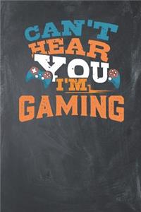 Can't hear you I'm Gaming