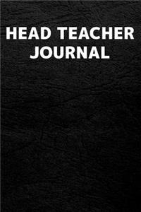 Head Teacher Journal