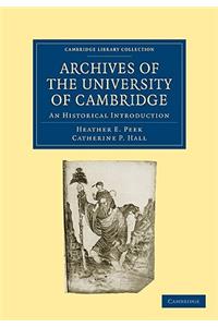 Archives of the University of Cambridge