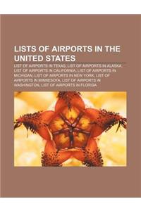 Lists of Airports in the United States
