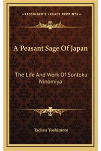 A Peasant Sage of Japan