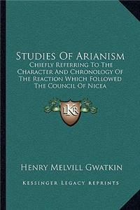 Studies Of Arianism