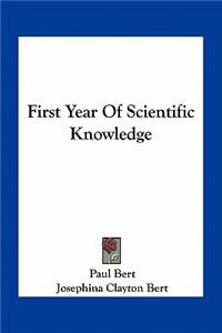 First Year Of Scientific Knowledge
