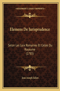 Elemens De Jurisprudence