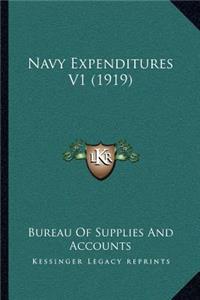 Navy Expenditures V1 (1919)