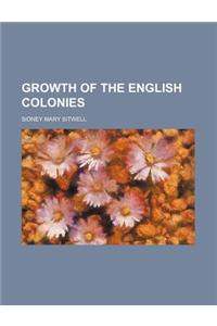 Growth of the English Colonies