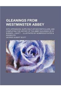 Gleanings from Westminster Abbey; With Appendices, Supplying Further Particulars, and Completing the History of the Abbey Buildings, by W. Burges, J.