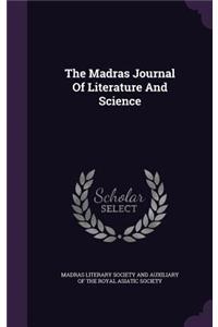 Madras Journal Of Literature And Science