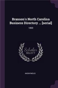 Branson's North Carolina Business Directory ... [serial]