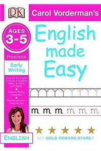 English Made Easy Early Writing Ages 3-5 Preschool Key Stage 0