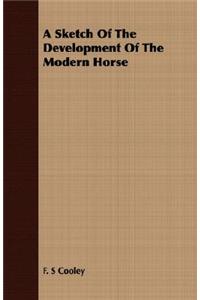 A Sketch of the Development of the Modern Horse
