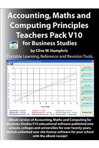 Accounting, Maths and Computing Principles for Business Studies Teachers Pack V10
