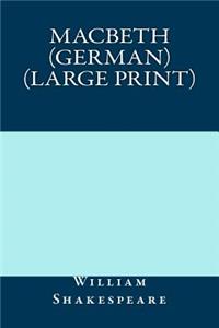 Macbeth (German) (Large Print)