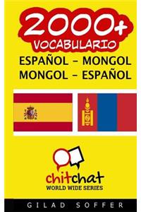 2000+ Espanol - Mongol Mongol - Espanol Vocabulario