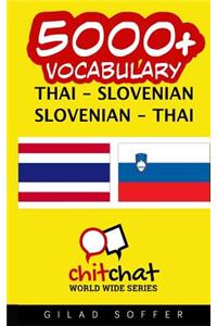 5000+ Thai - Slovenian Slovenian - Thai Vocabulary
