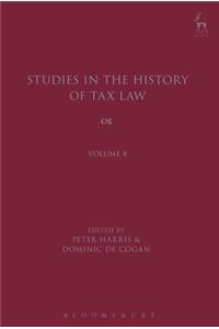 Studies in the History of Tax Law, Volume 8