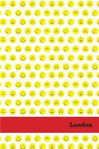 Etchbooks Landon, Emoji, Wide Rule
