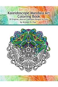Kaleidoscope Mandala Art Coloring Book