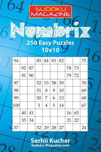 Numbrix - 250 Easy Puzzles 10x10