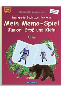 BROCKHAUSEN Bastelbuch Bd. 6 - Das große Buch zum Prickeln - Mein Memo-Spiel Junior