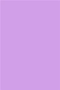 Journal Pale Lavender Color Simple Plain Lavender