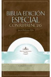 RVR 1960 Biblia con Referencias, blanco piel fabricada