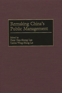 Remaking China's Public Management