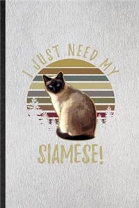 I Just Need My Siamese