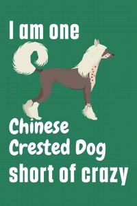 I am one Chinese Crested Dog short of crazy