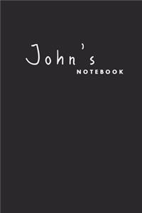 John's notebook