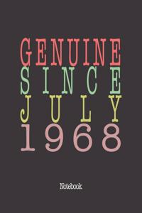 Genuine Since July 1968