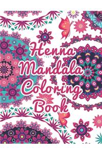 Henna Mandala Coloring Book