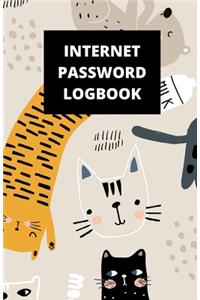 Internet Password Logbook