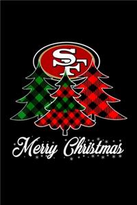 Christmas Tree Football Team SanFrancisco-49er Xmas
