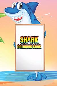 Shark coloring Book