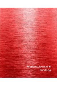 Workout Journal & Food Log
