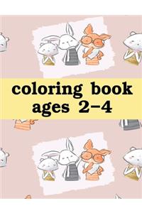 Coloring Book Ages 2-4